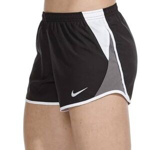 Nike Dri-Fit Black Gray & White Athletic Shorts